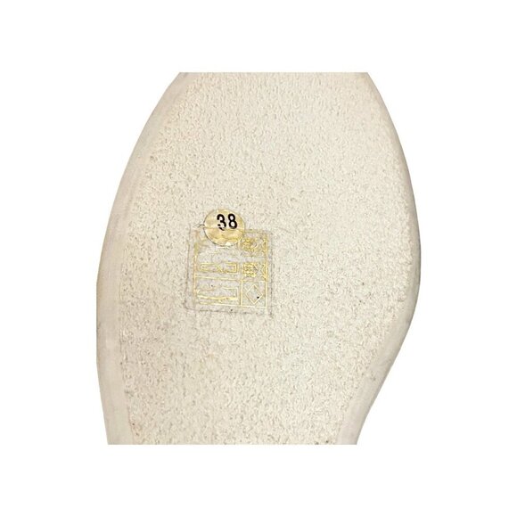 Barbara Bui Vintage lace up sneakers. Size 38 EU. Blue, white - Picture 7 of 9